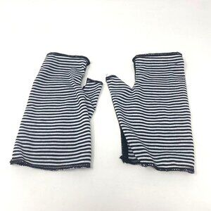 Fingerless Fashion Gloves Stripes Fishnet Accessory Costume Dance 80's